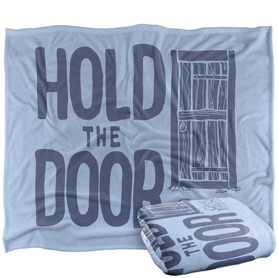 B&Q -  Hold The Door Blanket Multicoloured (One Size)