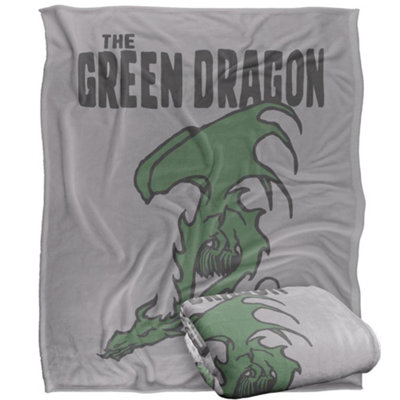 Lord Of The Rings The Green Dragon Blanket Multicoloured (One Size) from B&Q
