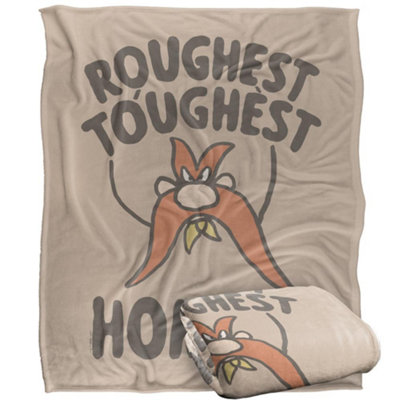 Looney Tunes Roughest Toughest Hombre Doodle Blanket Multicoloured (One Size) from B&Q