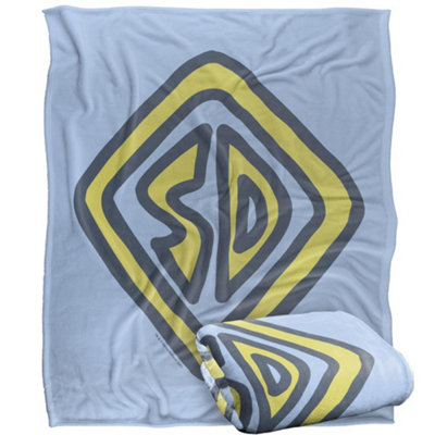 Scooby Doo Logo Blanket Multicoloured (One Size) from B&Q