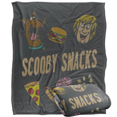  - Scooby Doo Scooby Snacks Blanket Multicoloured (One Size)