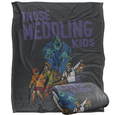 Scooby Doo Meddling Kids Zombie Blanket Multicoloured (One Size) from B&Q