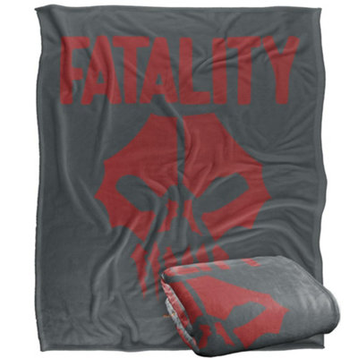 Mortal Kombat Fatality Blanket Multicoloured (One Size) from B&Q