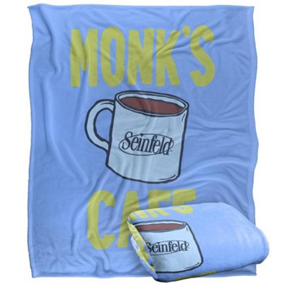 Seinfeld Monks Cafe Blanket Multicoloured (One Size) from B&Q