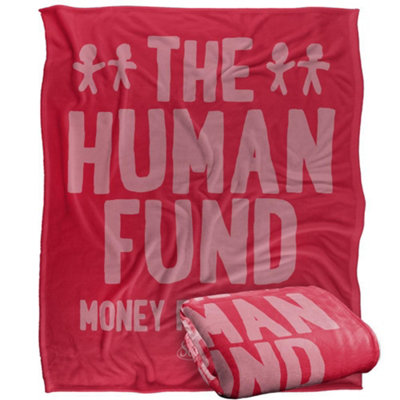 Seinfeld Human Fund Blanket Multicoloured (One Size) from B&Q