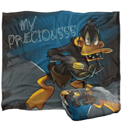 Looney Tunes My Precious Daffy Blanket Multicoloured (One Size) from B&Q