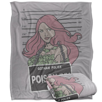 DC comics Batman Line Up Poison Ivy Blanket Multicoloured (One Size) from B&Q