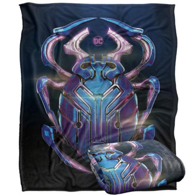 B&Q Blue Beetle Beetle Blanket Multicoloured (One ) 152Cm