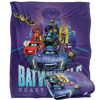 Batwheels Ready To Roll Blanket Multicoloured (One Size) from B&Q