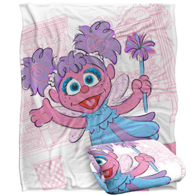  - Sesame Street On The Streets Abby Blanket Multicoloured (One Size)
