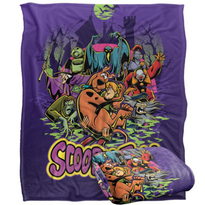 Scooby Doo Villains Blanket Multicoloured (One Size) from B&Q