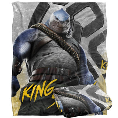  - Squad King Shark Blanket Multicoloured (One Size)
