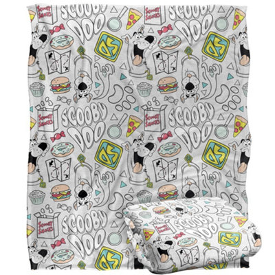 Scooby Doo Icons Blanket Multicoloured (One Size) from B&Q