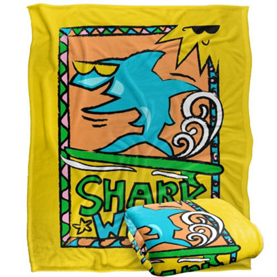  - Shark Week Surf Blanket Multicoloured (One Size)