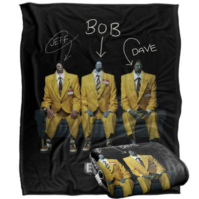 Beetlejuice Shrunken Heads Blanket Multicoloured (One Size) from B&Q