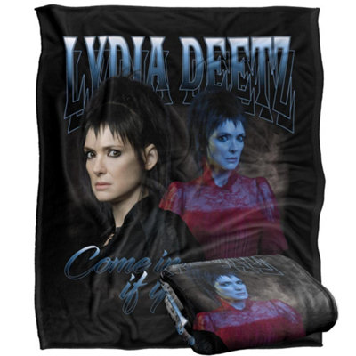 Beetlejuice Lydia Deetz Blanket Multicoloured (One Size) from B&Q