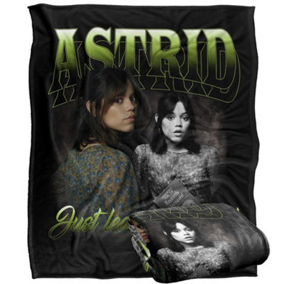 Beetlejuice Astrid Deetz Blanket Multicoloured (One Size) from B&Q