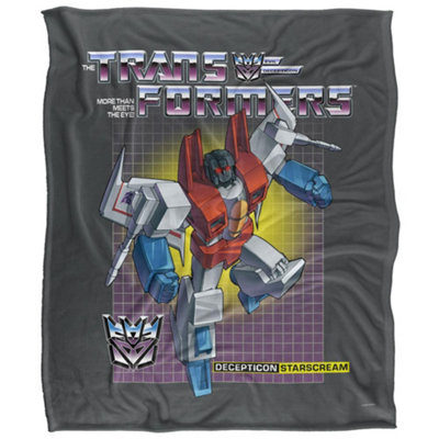 B&Q Transformers Starscream Blanket Multicoloured (One Size)