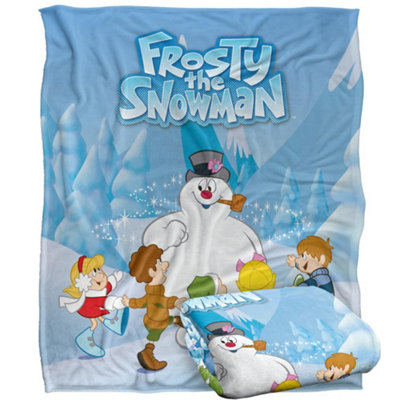 Frosty The Snowman Children Blanket Multicoloured (One Size) from B&Q