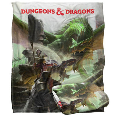 Dungeons & Dragons Starter Set Art Blanket White (One Size) from B&Q