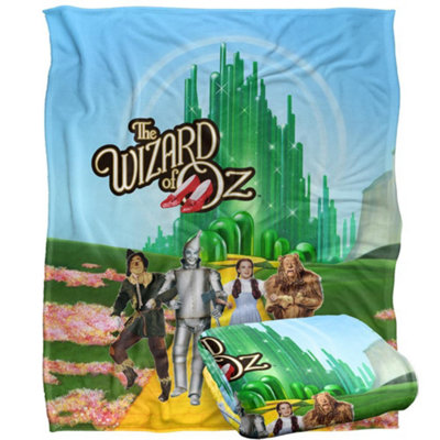  - The Wizard Of Oz Emerald City Group Shot Blanket Multicoloured (One Size)