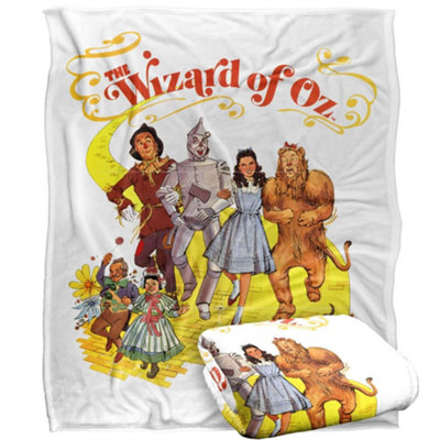 The Wizard Of Oz Painted Blanket Multicoloured (One Size) from B&Q