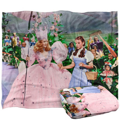 The Wizard Of Oz Scene Dorothy Blanket Multicoloured (One Size) from B&Q