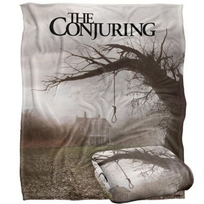 The Conjuring Movie Poster Blanket Multicoloured (One Size) from B&Q