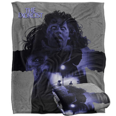 The Exorcist Movie Poster Blanket Multicoloured (One Size) from B&Q