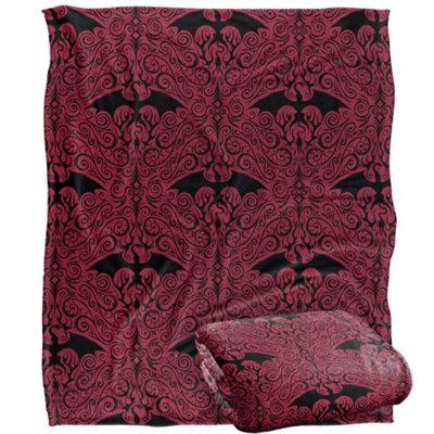 Game Of Thrones Dragon Pattern Blanket Multicoloured (One Size) from B&Q