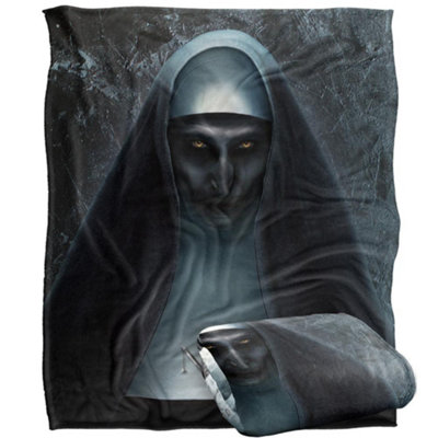 The Nun Movie Poster Blanket Multicoloured (One Size) from B&Q