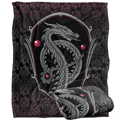 House Of The Dragon Dragon Blanket Multicoloured (One Size) from B&Q
