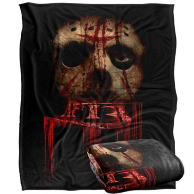 Friday The 13Th F13 Blanket Multicoloured (One Size) from B&Q