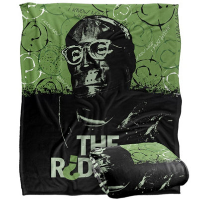 The Batman Riddler Blanket Multicoloured (One Size) from B&Q