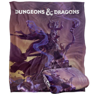 Dungeons & Dragons Dungeon Masters Guide Art Blanket White (One Size) from B&Q