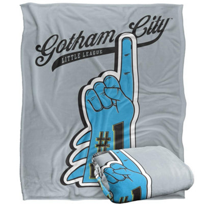 DC comics Batman 1 Dad Foam Finger Blanket Multicoloured (One Size) from B&Q