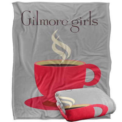Gilmore Girls Tea Blanket Multicoloured (One Size) from B&Q