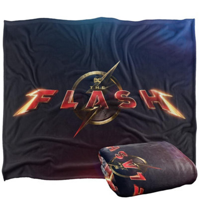 The Flash Logo Blanket Multicoloured (One Size) from B&Q