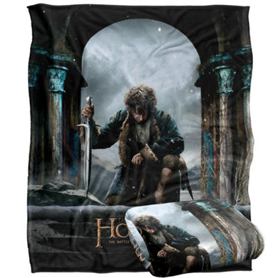 The Hobbit Despair Frodo Blanket Multicoloured (One Size) from B&Q