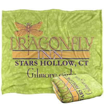 Gilmore Girls Dragonfly Inn Blanket Multicoloured (One Size) from B&Q