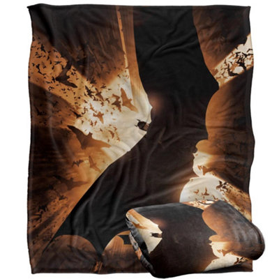 Dc Batman Begins Blanket Multicoloured (One Size) from B&Q