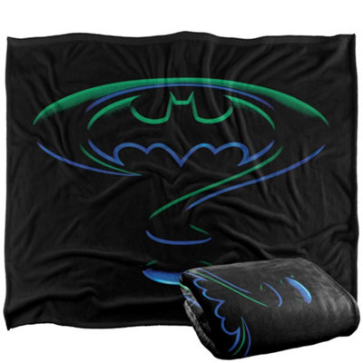 DC comics Batman Question Mark Riddler Blanket Multicoloured (One Size) from B&Q