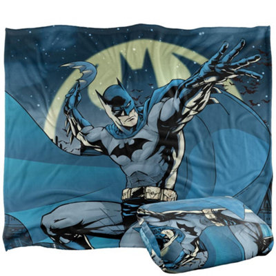B&Q -  Batman Bat Signal Blanket Multicoloured (One Size)