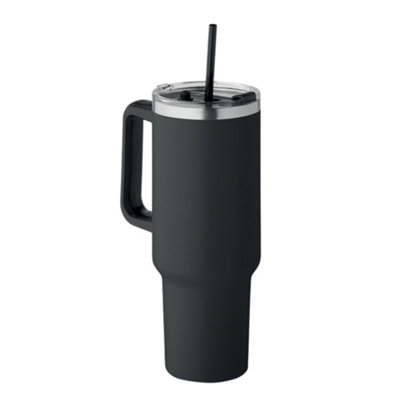 Midocean Suma Double-Walled 1200Ml Tumbler Black (One Size) from B&Q