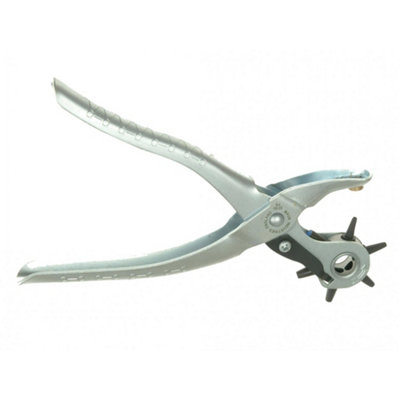 Maun Revolving Leather Hole Punch Pliers Multi Colour (One Size) from B&Q
