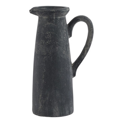 B&Q -  Amalfi Jug Grey (32Cm X 13Cm X 17Cm)
