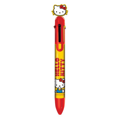Hello Kitty Favourite Things 6-In-1 Pen Red/yellow (One Size) from B&Q