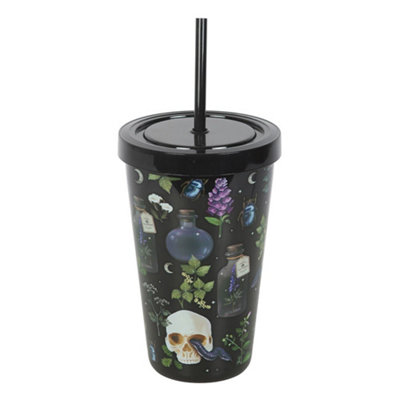 - Something Different Venom & Vines Printed Tumbler Black (One Size)