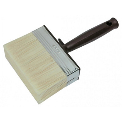 Faithfull Woodcare Shed & Fence Brush 120mm (4.3/4In) Multi Colour (120 X 40mm) from B&Q