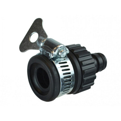 B&Q -  Plastic Universal Tap Hose Connector Multi Colour (One Size)
